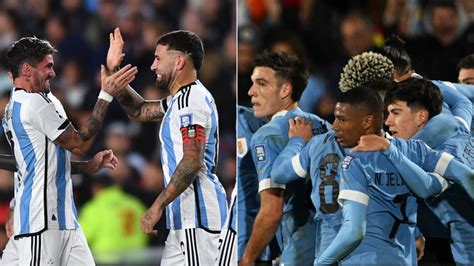 where to watch argentina vs uruguay today